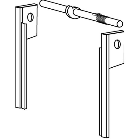 HDL HARDWARE Npst3 Frameless Track Set ST336A